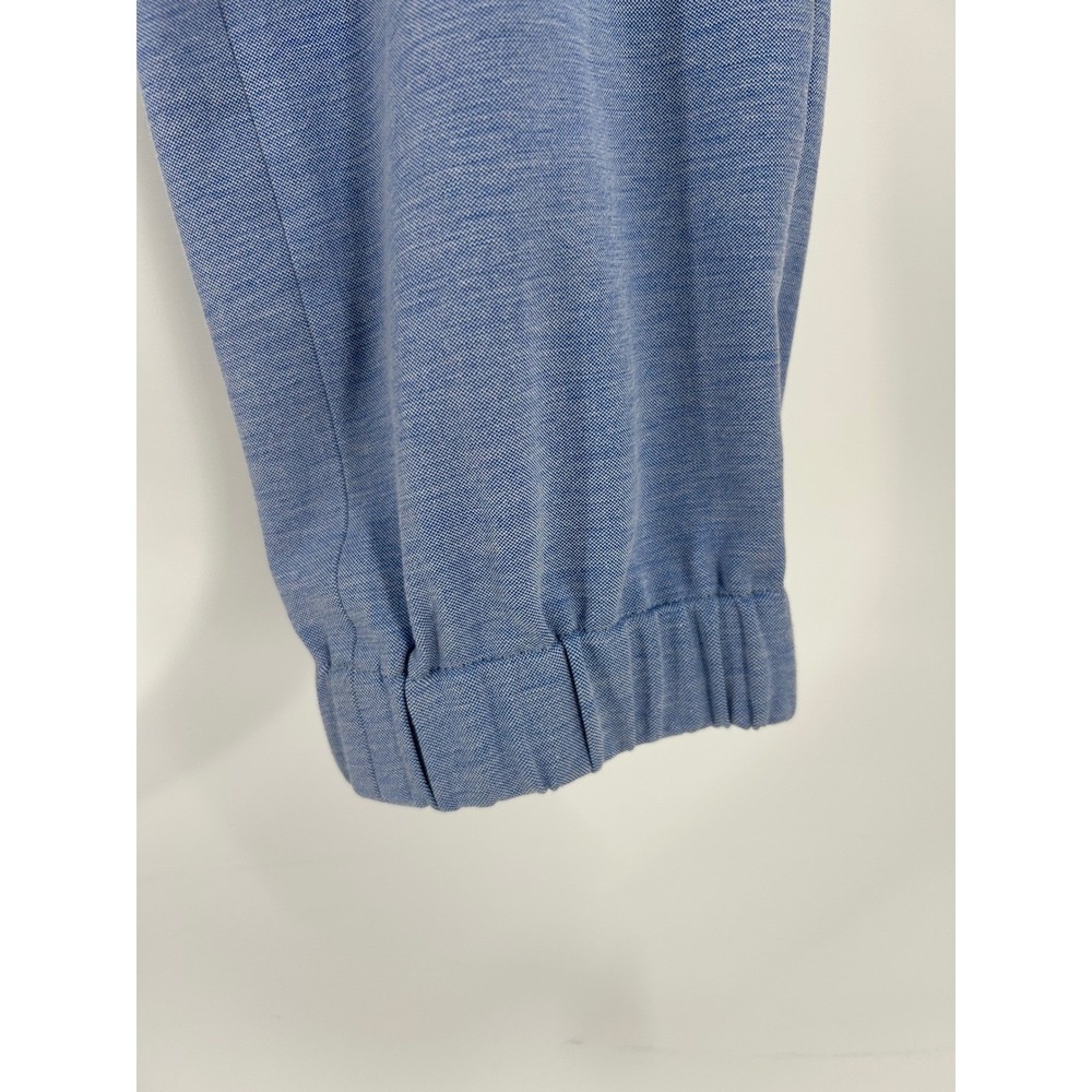 Tallia Mason Fit Blue Heathered Jogger Pants Mens 36x30 Lord & Taylor Stretch - Picture 4 of 11